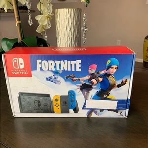 Nintendo Switch "Fortnight Edition" Dock Set in black.